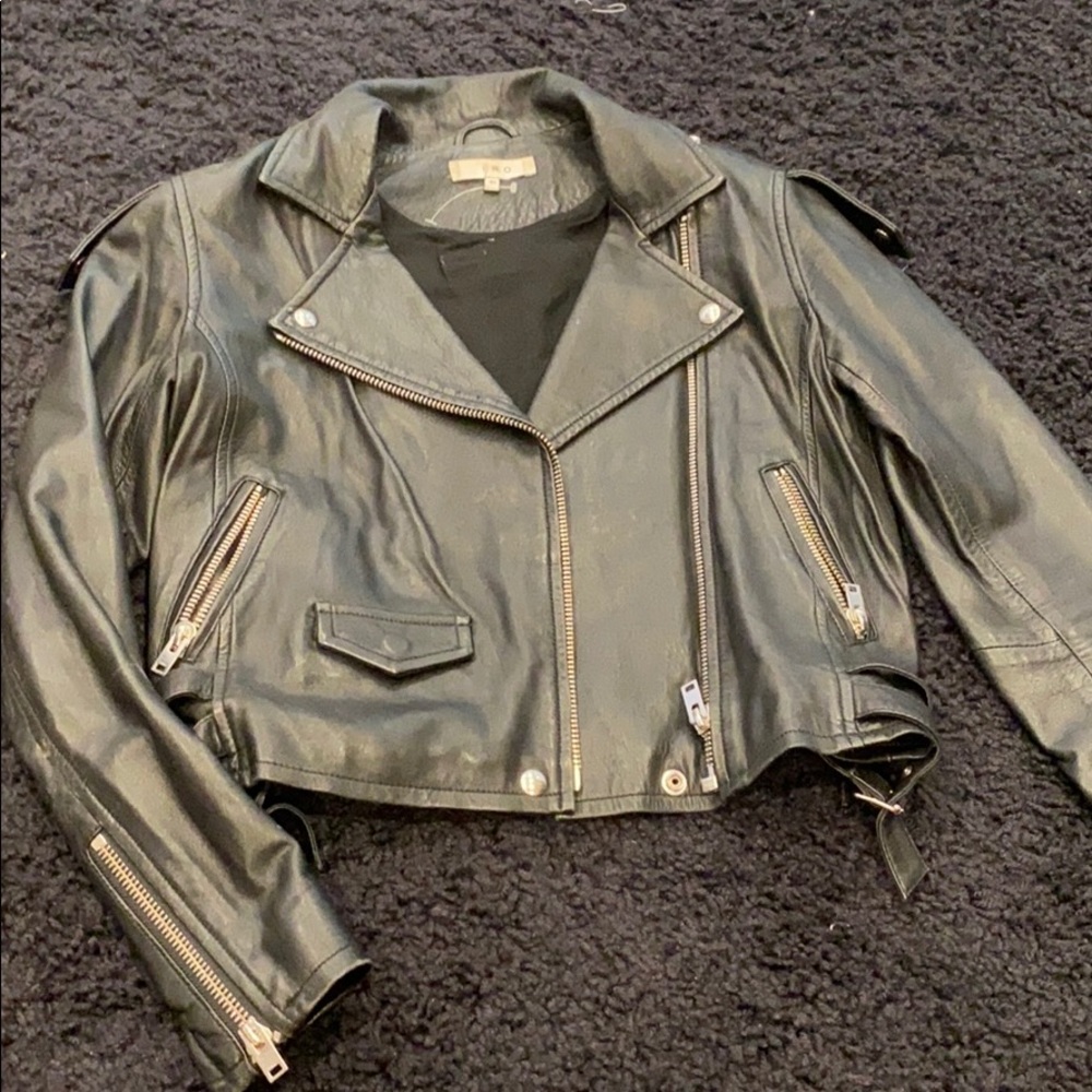 Leather iro